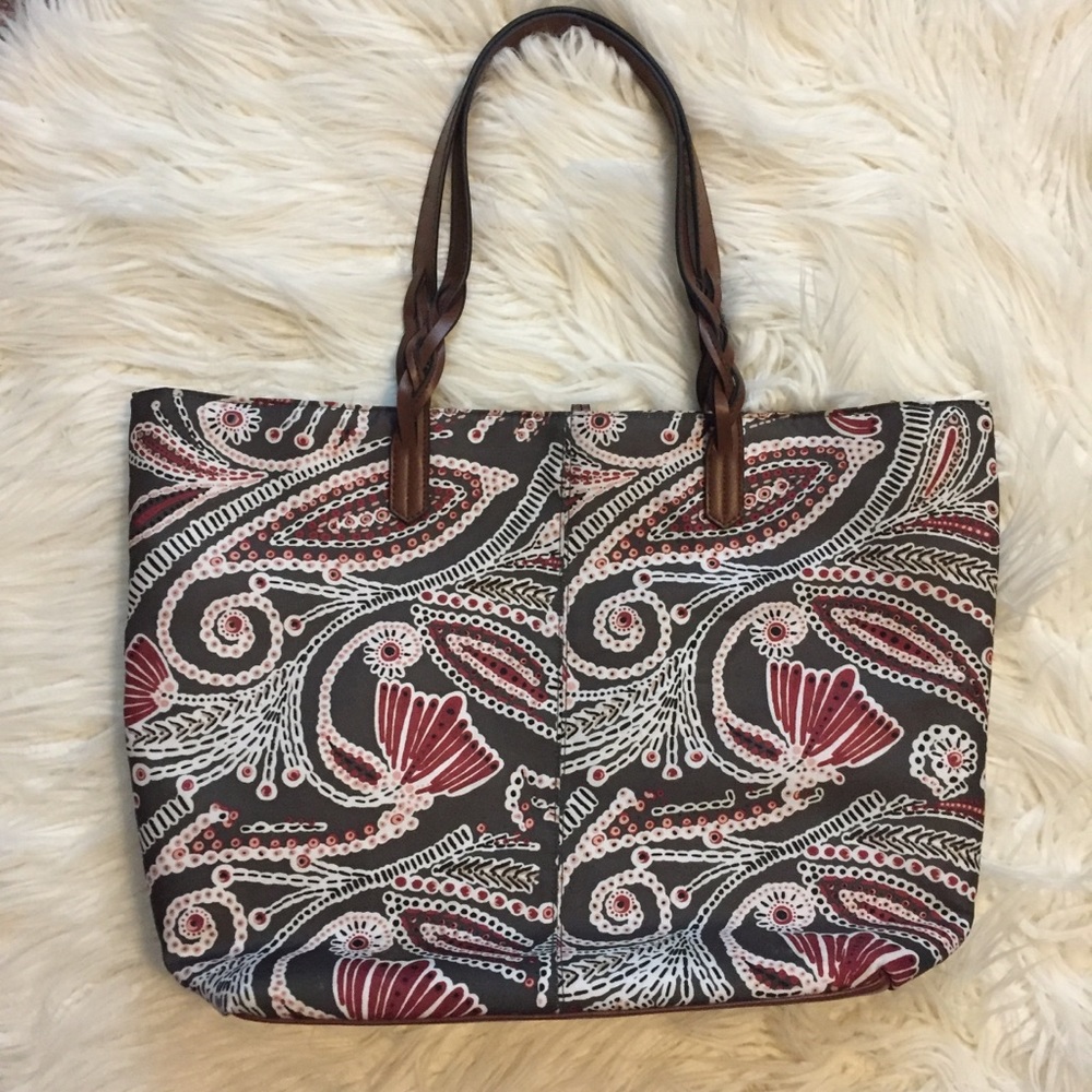 Floral Beautiful Aztec Tote Purse Bag